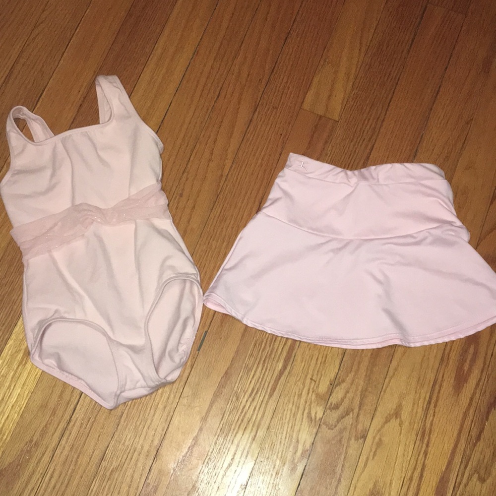 Danskin leotard and skirt
